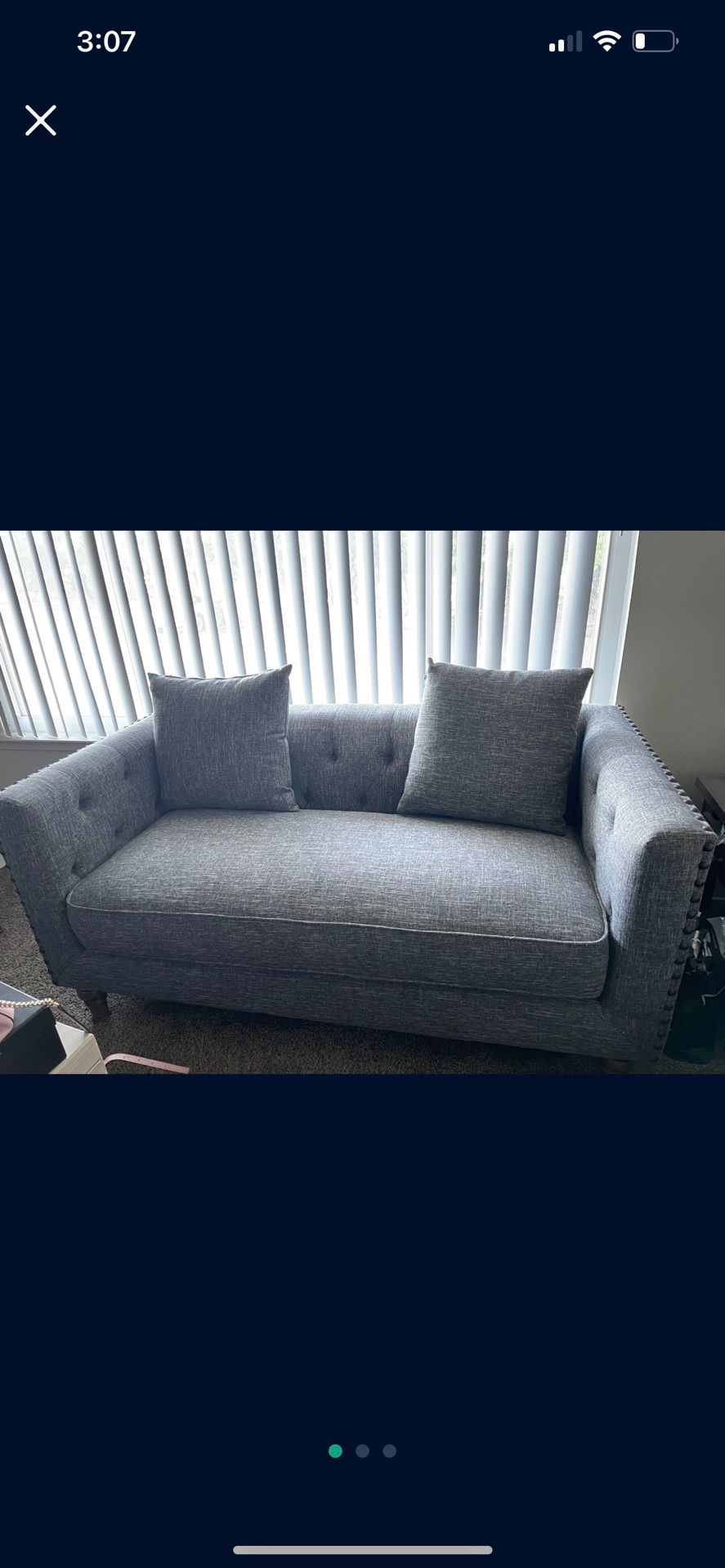 Loveseat And Chair