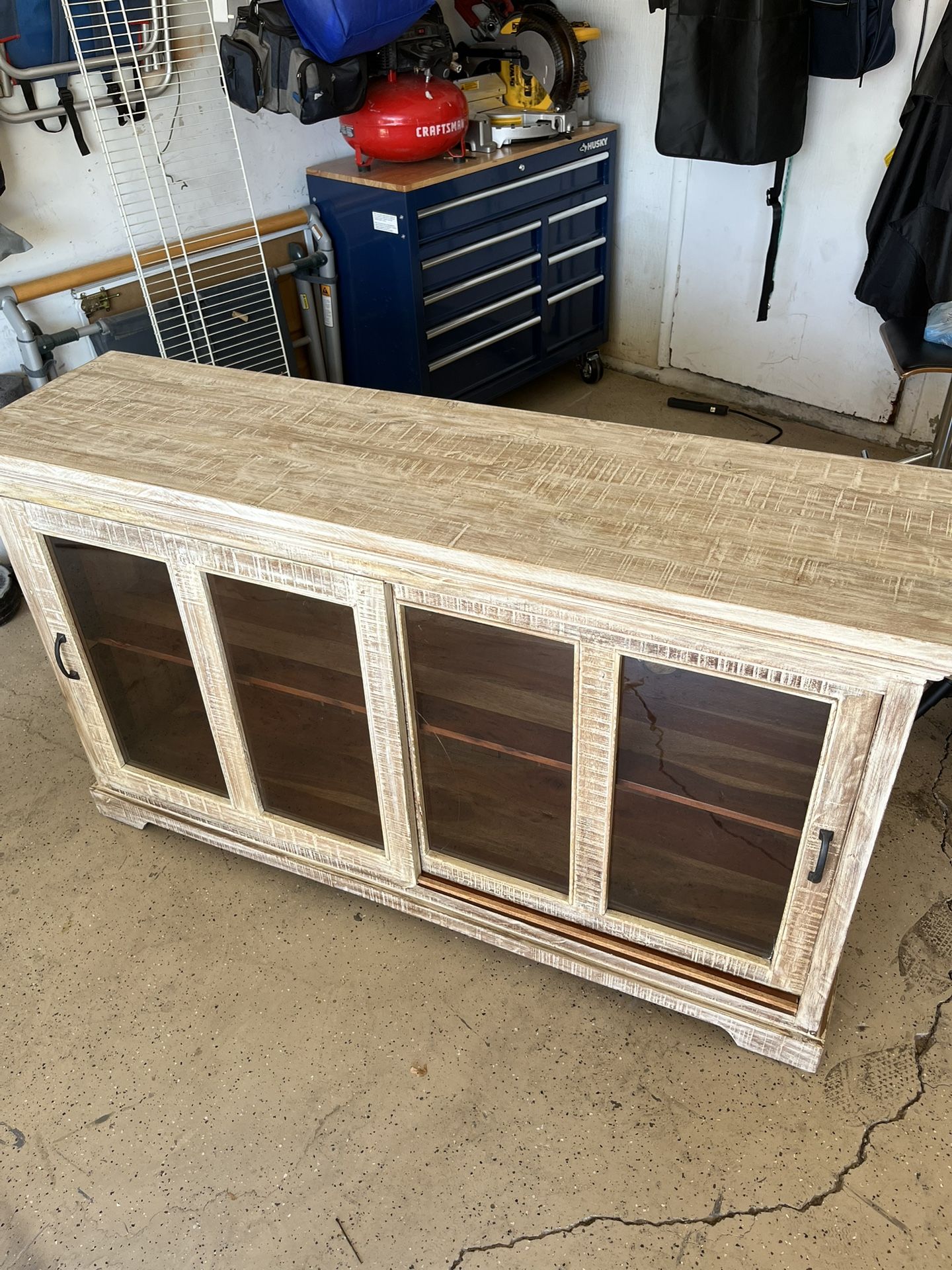 Wood Entertainment Center