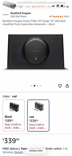 Rockford Frosgate 10” with built in sub