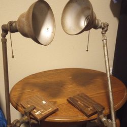 Vintage Industrial Lamps. Mpu