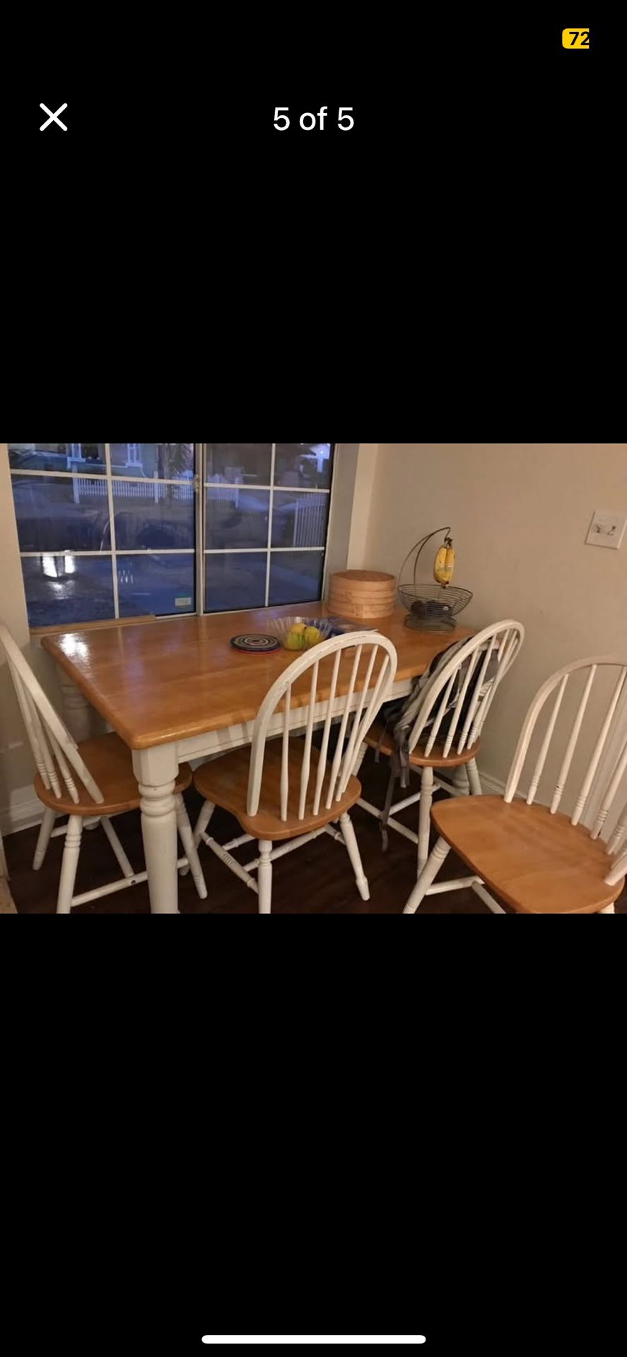Wood Dining Table-Chair Set