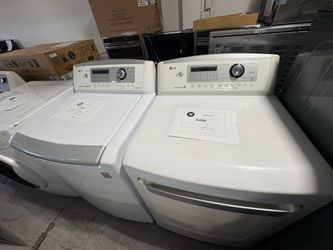 LG Top Load Washer and Dryer Set