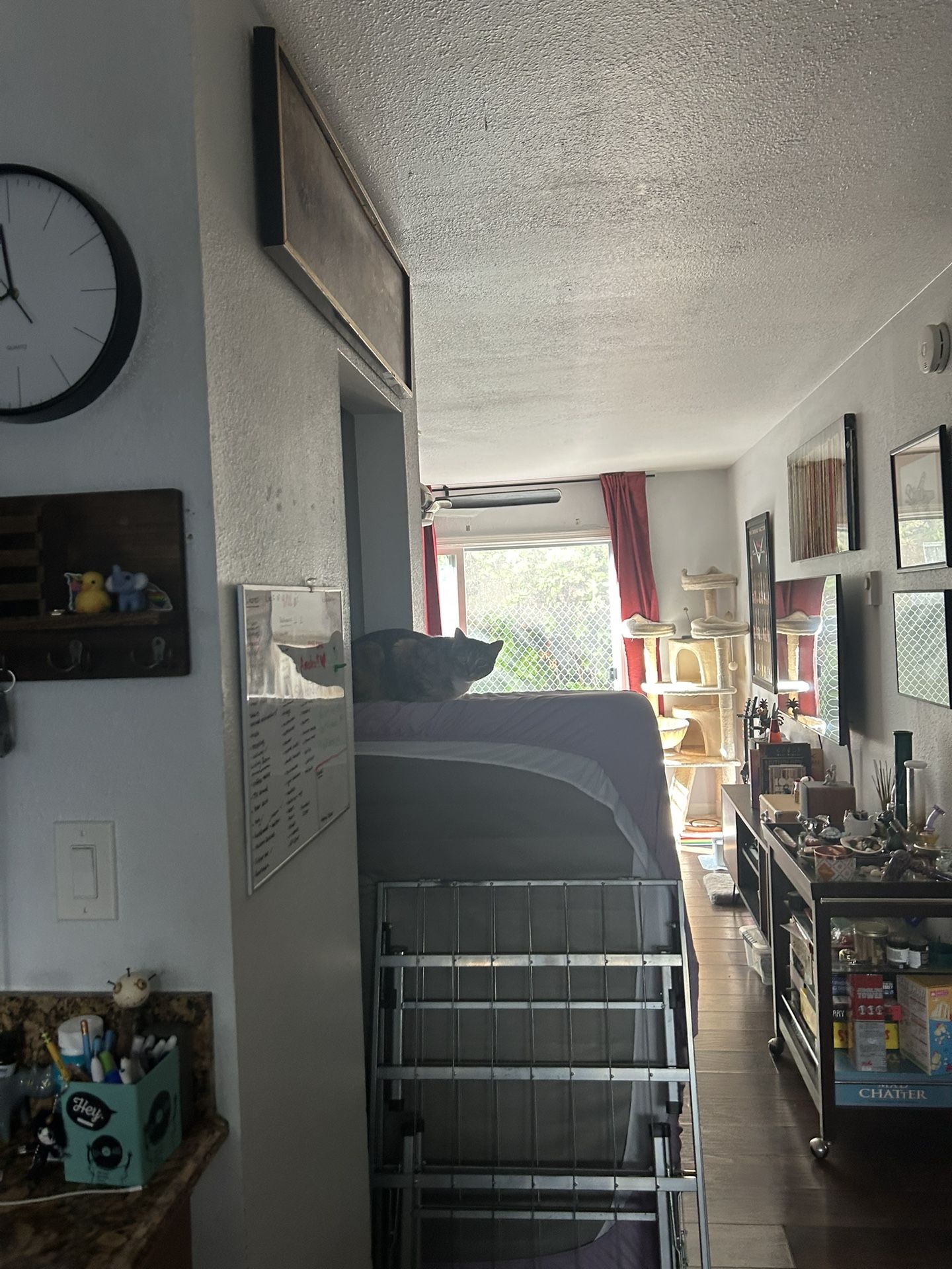Full Size Bed Frame (+Mattress)