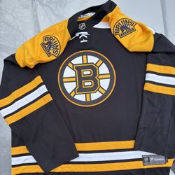 Men's Boston Bruins Fanatics Black Breakaway Home Jersey