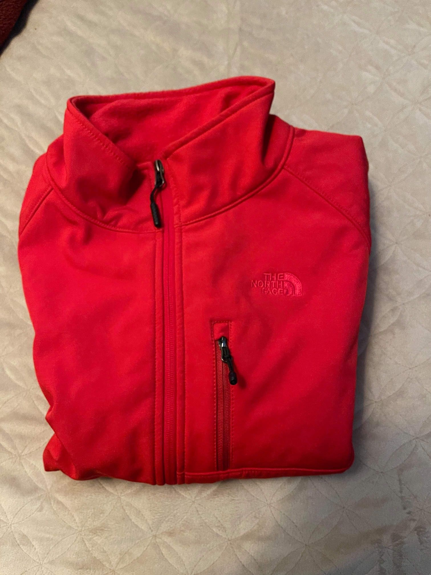 Women Red The North Face Apex Bionic Soft Shell Jacket