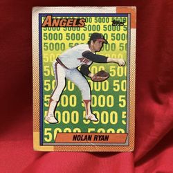 1990 Topps Nolan Ryan "The Angels Years" #3 Baseball Trading Card