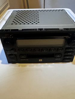 Toyota car radio cd cassette factory 2004 like new RARE