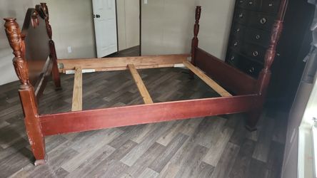 Queen size bed frame