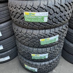 LT33X12.50R15 AT Free Mount And Balanced Included 