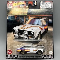 2022 Hot Wheels Premium Boulevard #57 '78 Ford Escort RS 1800 MK2 Rally