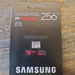 Samsung P9 Express microSD Card 256GB microSDXC Memory 256 GB White - New Sealed