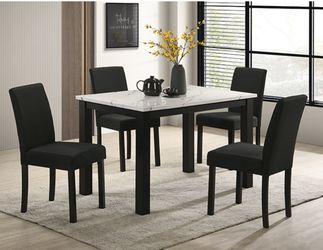 Brand New Whitetop marble Dining Set!