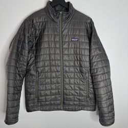 Patagonia Nano Puff Jacket Mens Medium Grey STY84212FA16 *FLAW*
