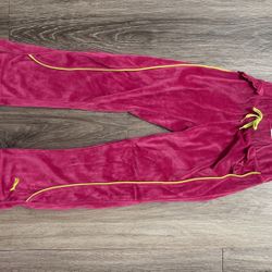 5 T Puma Pink Velour Pant