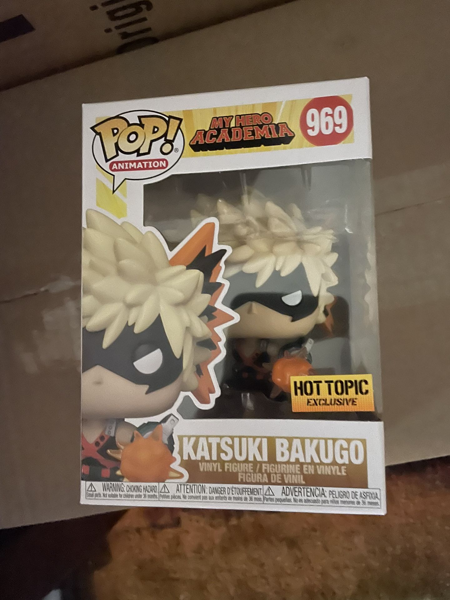 Funko Pop Exclusive Anime My Hero Academia Katsuki Bakugo