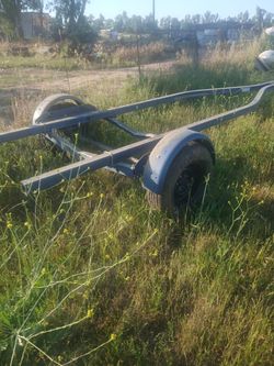 Boat trailer frame