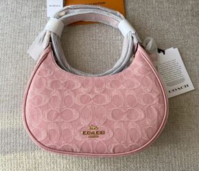 Coach Emily Pink Denim