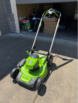 Greenworks 80V 21-Inch Self-Propelled Lawn Mower