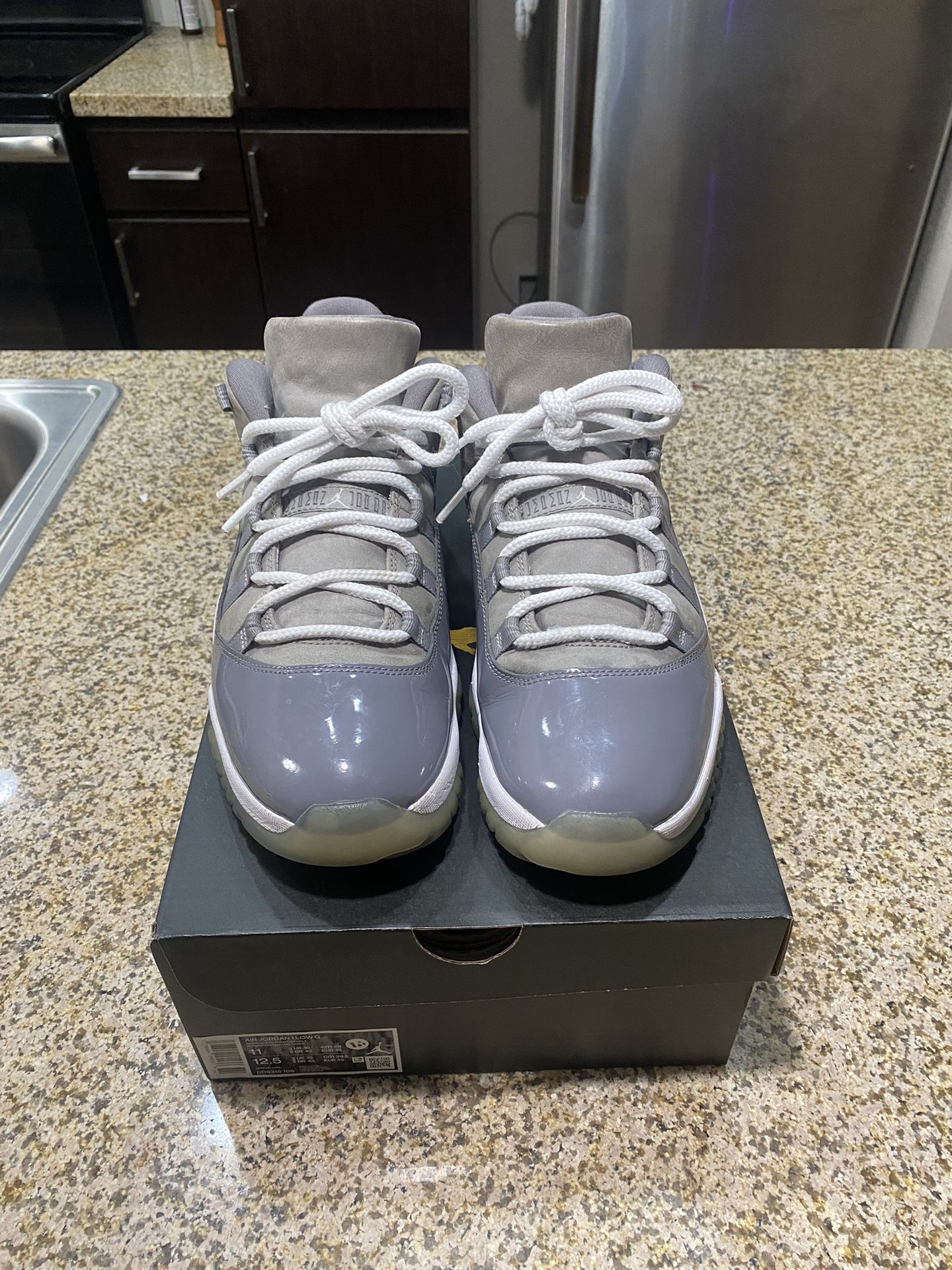 Jordan 11 Retro Low Cool Grey Size 11 Men US