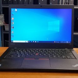 Lenovo ThinkPad L480 - Intel Core i5-8250U, 256 GB M.2 SSD, 8 GB PC4 RAM, Webcam, Windows 10

