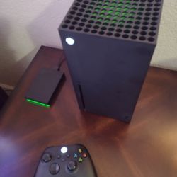 Xbox Series X, Controller, 4 Terabyte External 