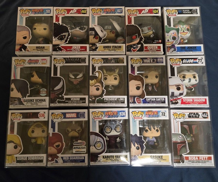 Pops Figures (28) Total