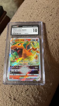 Gem Mint 10 Charizard Pokémon Card