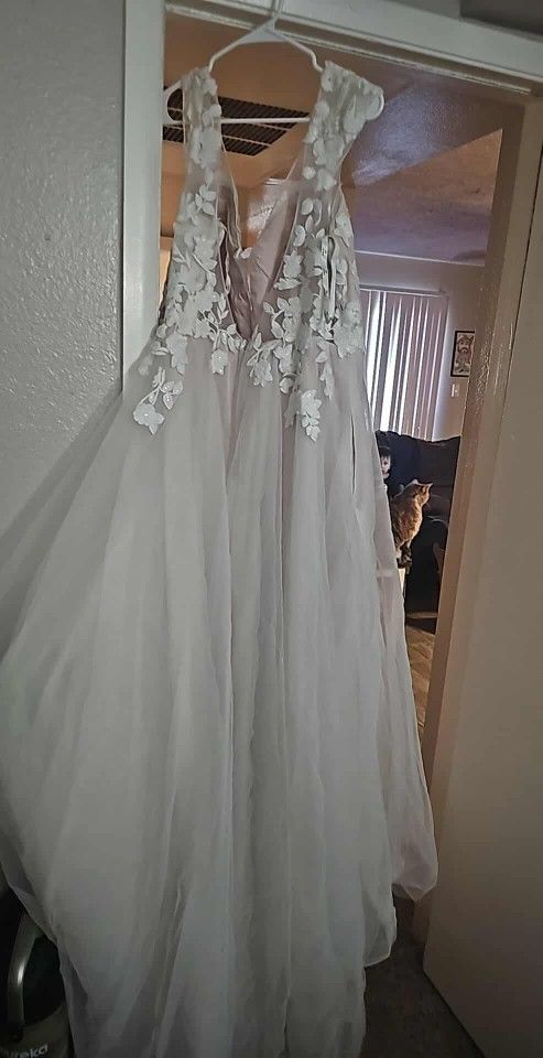 Wedding Dress From David's Bridal  Originally $560 