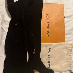 Louis Vuitton skyline thigh boots (Size 38) 7.5-8