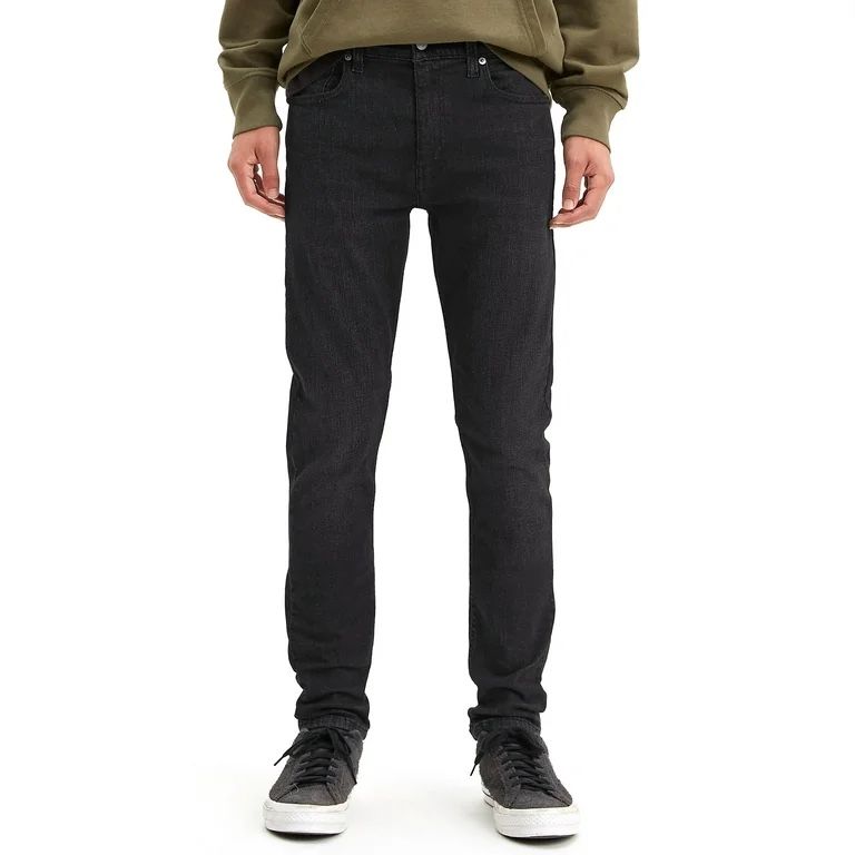 Levi's 512 Jeans 33x32 Black Wash Denim Slim Tapered Fit