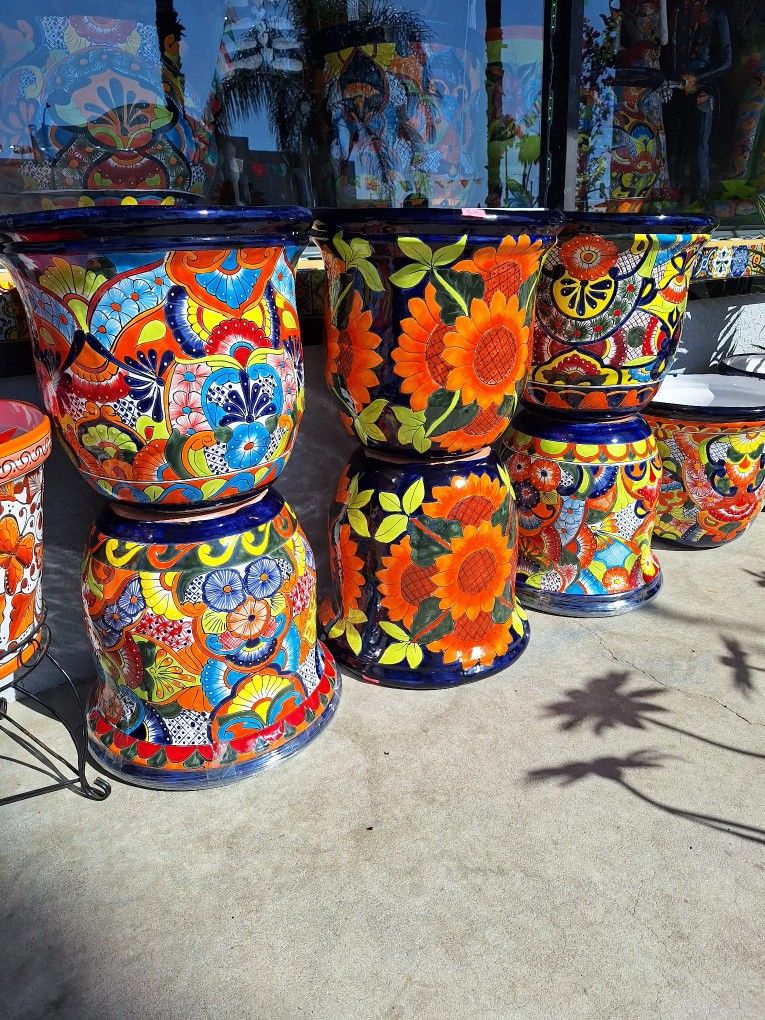 💥🪴ON SALE💥 25 % Off  🪴XL Talavera Pot 🪴 12031 Firestone Blvd Norwalk CA Open Every Day From 9am To 7pm 