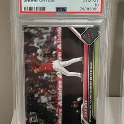 (2) Graded 10 Shohei Ohtani PSA