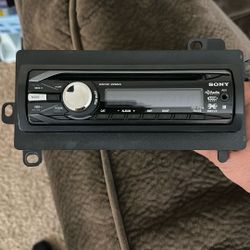 Sony Radio Head Unit