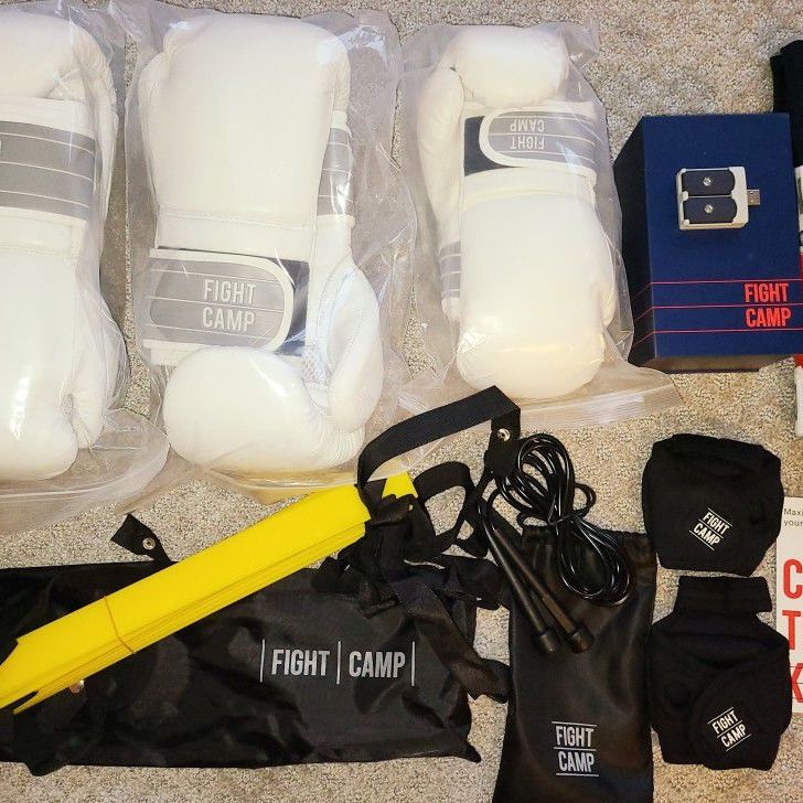 Fight Camp Tribe - Never Used (Bag, Ring, Mat, 3-Gloves, 2-Wraps, 2-Sensors, +Extras)
