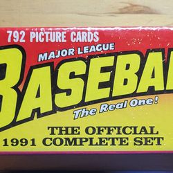 1991 Topps Baseball Complete Set***Sealed***