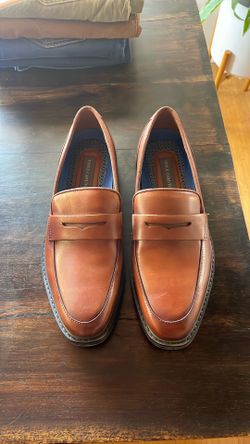 Leather loafers