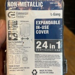 Outdoor Single Gang Box W Gfci