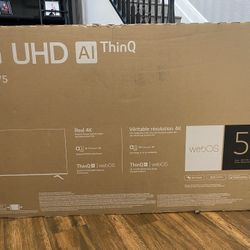 LG 50”, UHD AI ThinQ Tv
