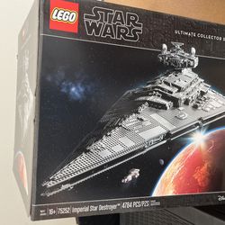 Lego Star Wars UCS Star Destroyer Set 75252 Complete