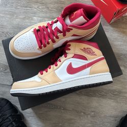 Jordan 1 Cardinal Mid 