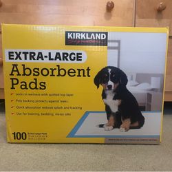 Kirkland Extra-Large Absorbent Pads-100 ct.