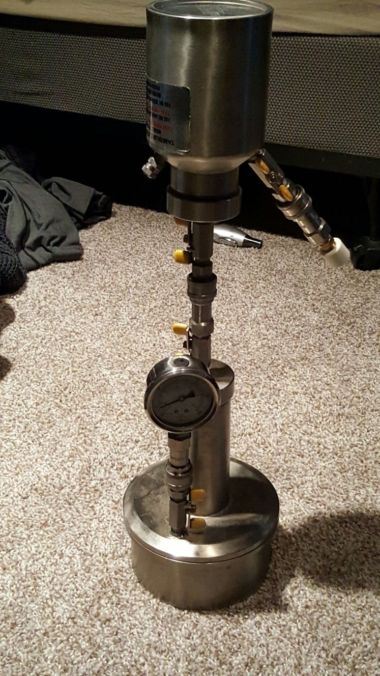 Closed Loop Tamisium Butane Chemical Extractor TE 175 VRV Wide Mouth
