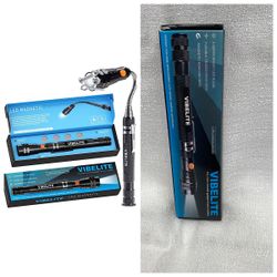 Extendable Magnetic Flashlight with Telescoping Magnet Pickup Tool-Cool Gadgets Gifts Idea & Christmas Stocking Stuffers For Men, Husband, Dad, Father