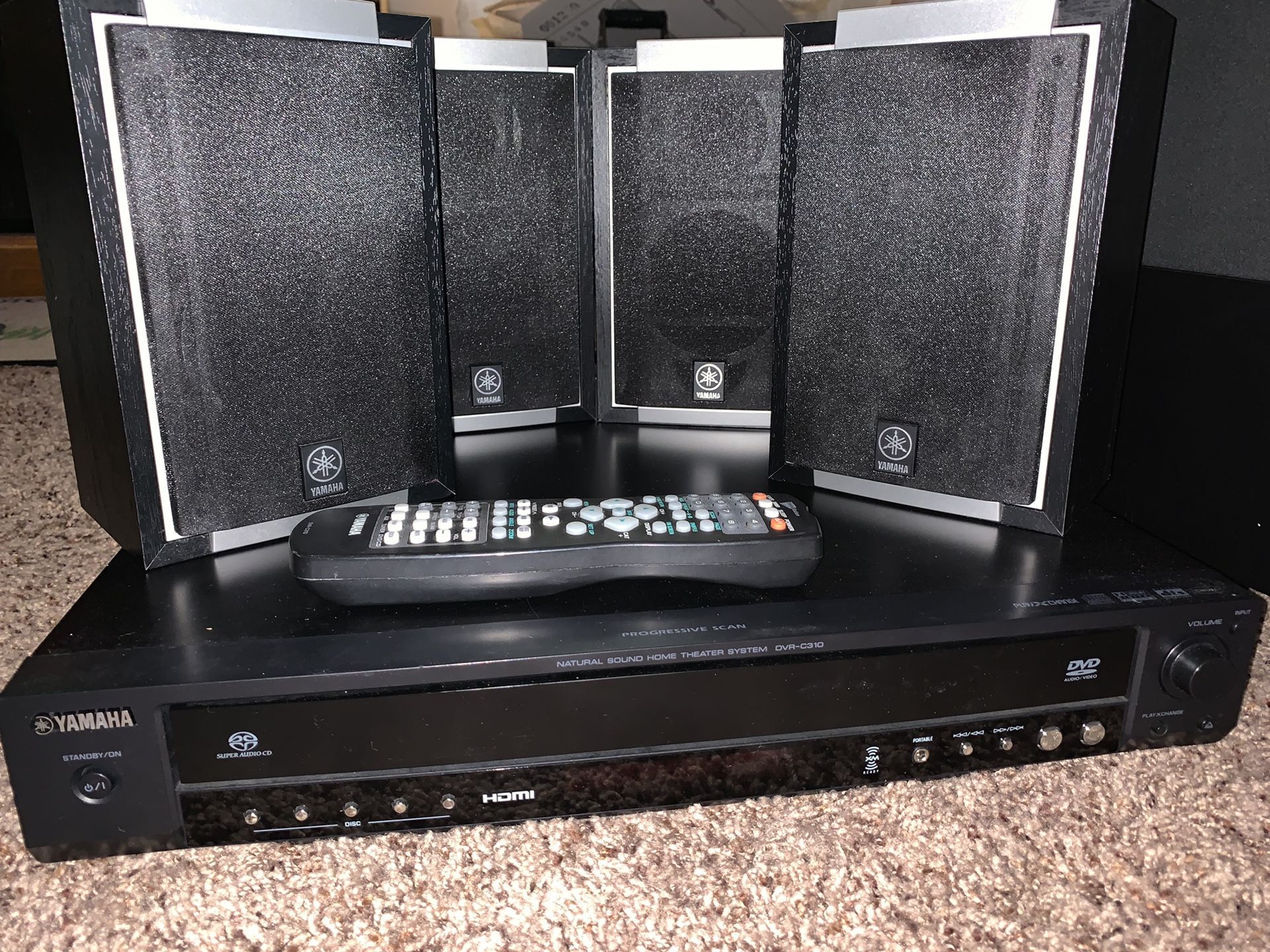 Yamaha NX-SW300 5.1 surround sound 5 disc DVD/CD changer for Sale in ...