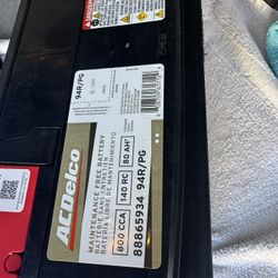Battery  AC  DELCO Brand New 