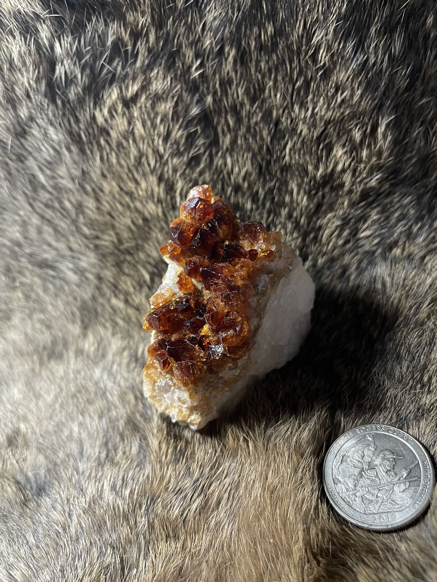 Citrine Crystal Cluster