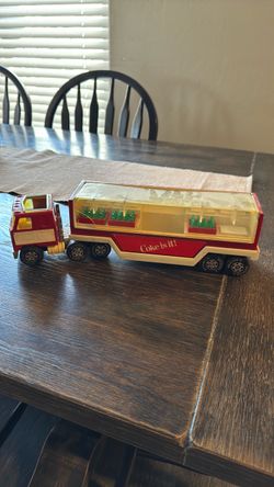 Vintage Coca-Cola 'Coke Is It!' Toy Delivery Truck