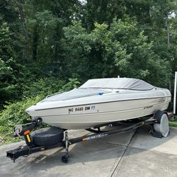 Boat with trailer Stingray 185ls 