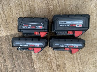 Milwaukee batteries