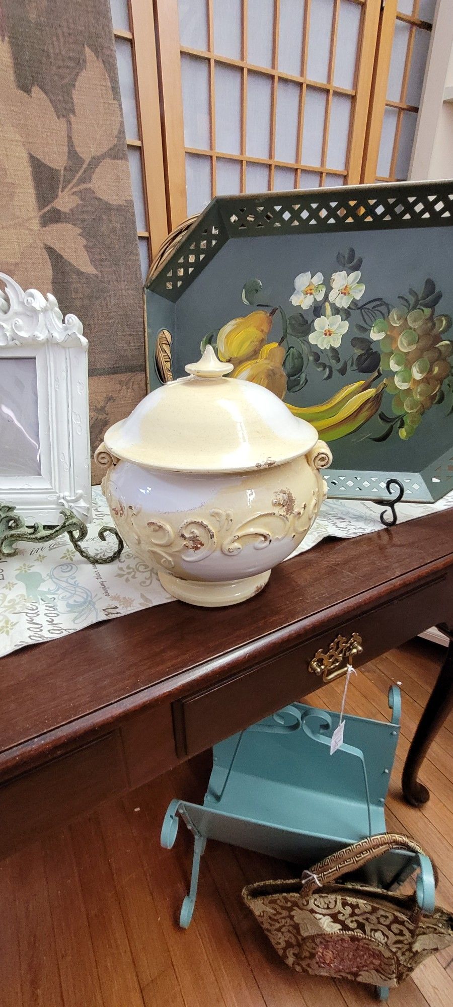 Italian Soup Tureen Pottery 55% Off At Collins Street Junction Antique Shop In Plant City